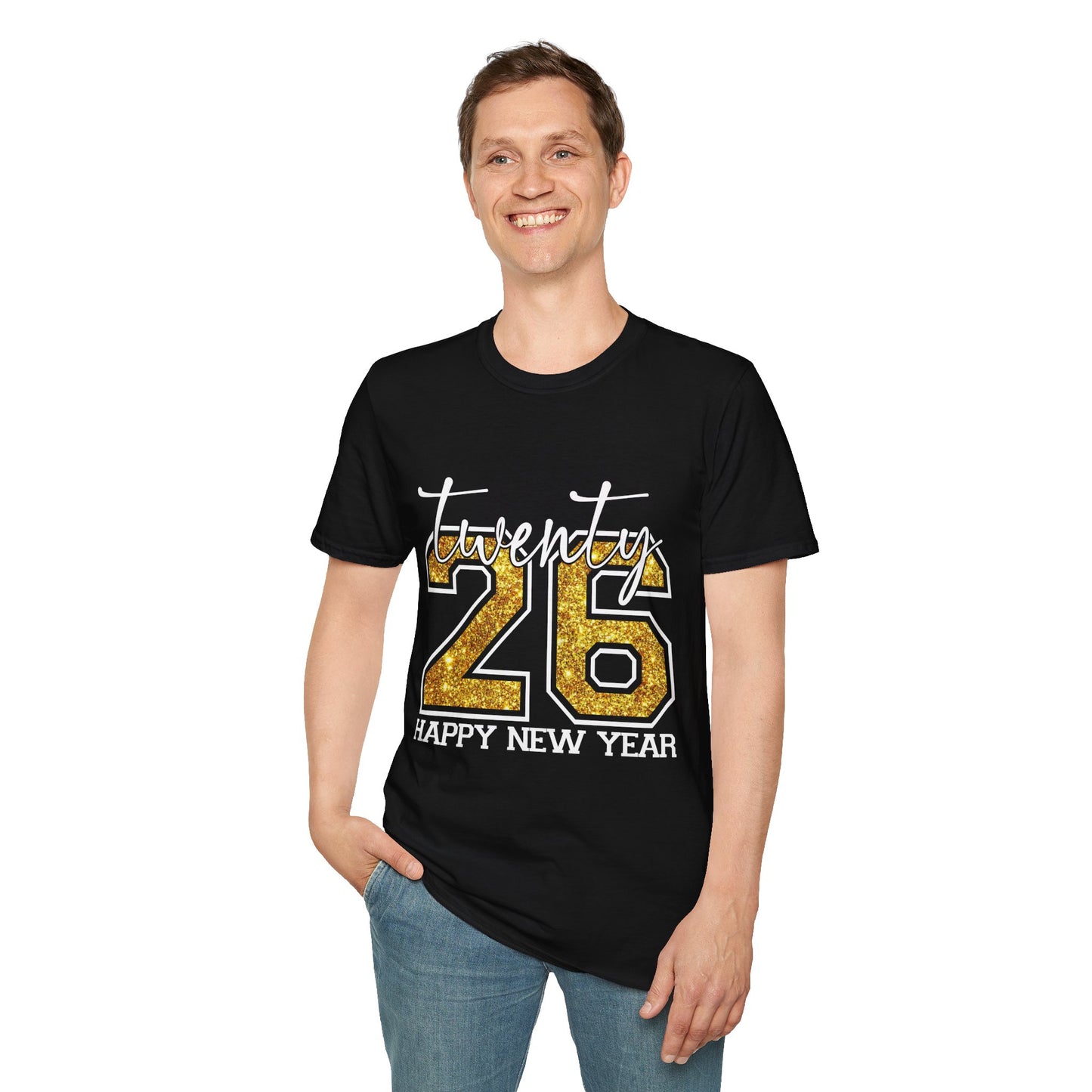 Adult New Year 2026 Celebration T-Shirt — 2026 Party Tee