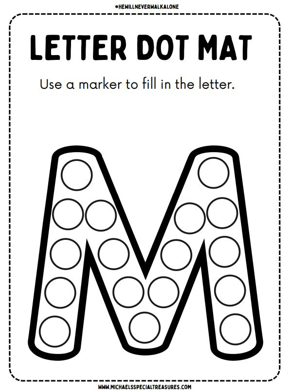 Do-A-Dot Alphabet (Digital Download)