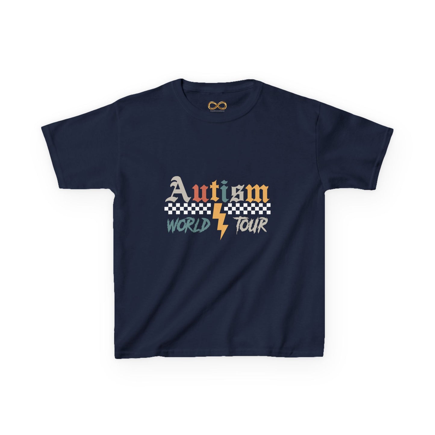 Autism World Tour Kids Tee — Awareness & Kindness Graphic Shirt