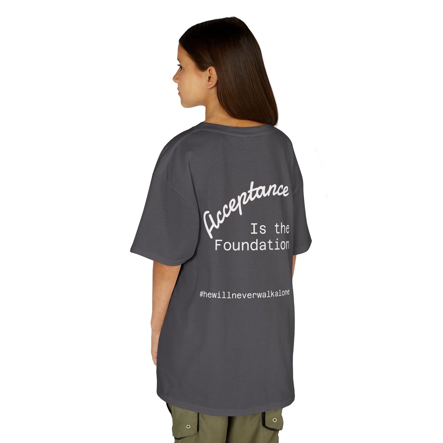 Kids Tee - "Just Let Me Stim Bro" Smiley Checkerboard Sensory Shirt