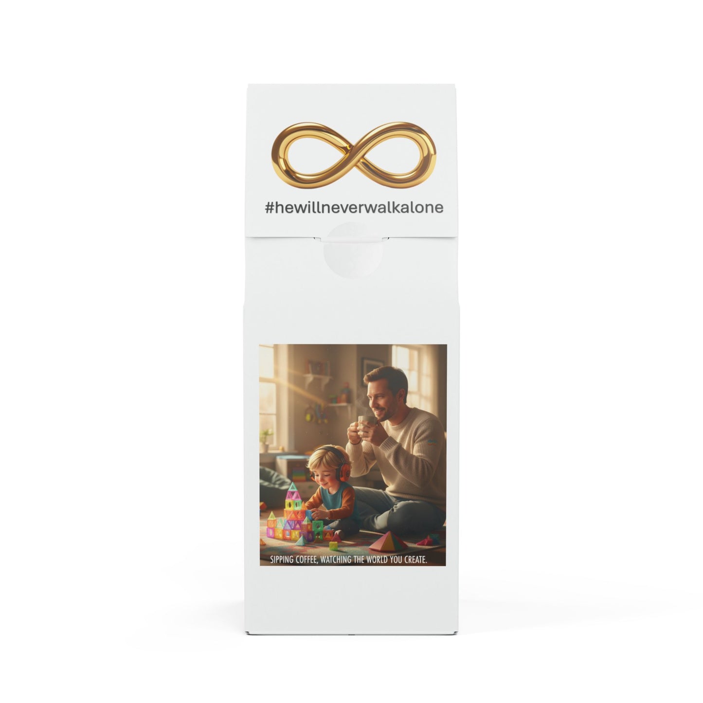 Dark French Roast Coffee, supporting autism acceptance