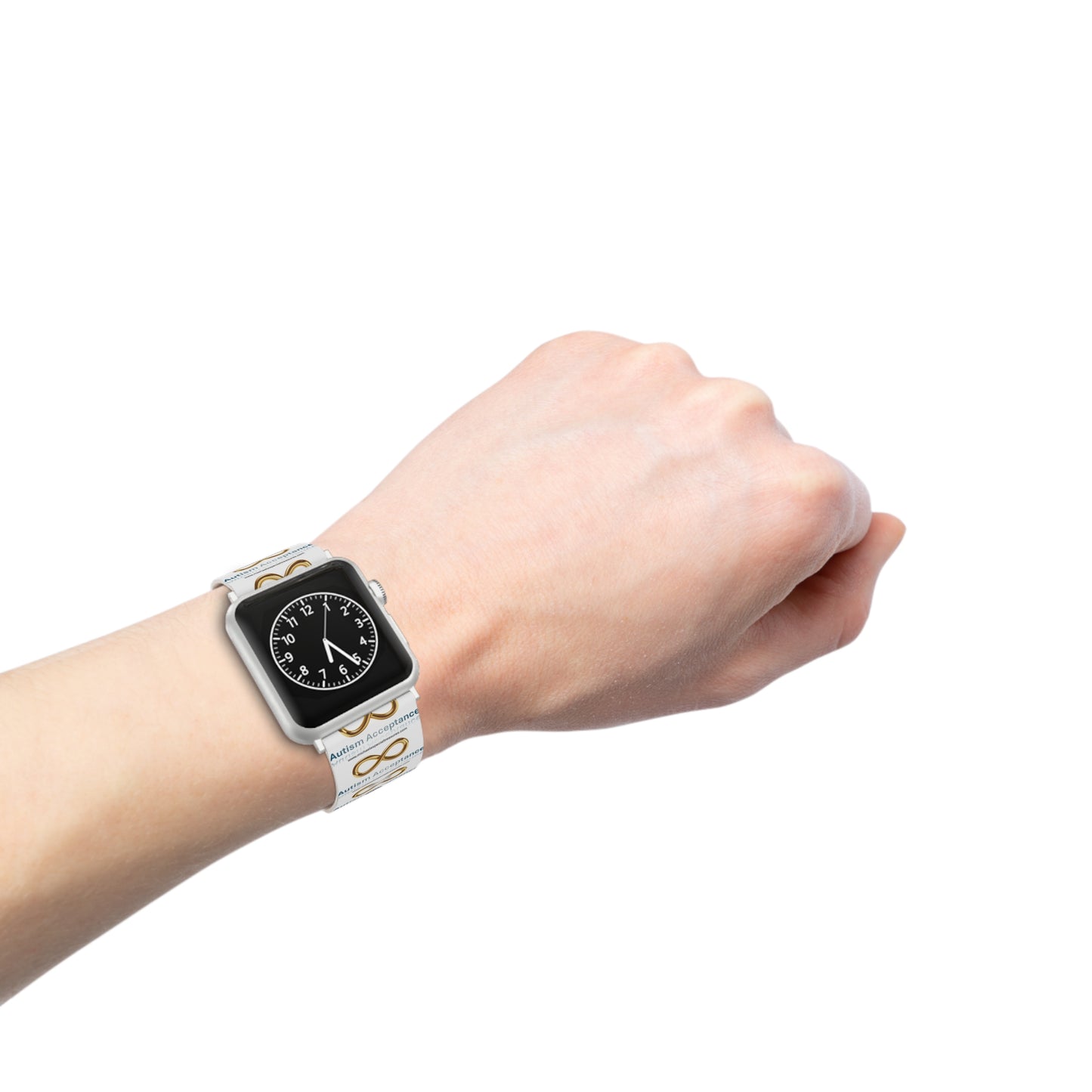 Infinity Symbol Apple Watch Band - Autism Awareness, Custom Watch Strap, Stylish Accessory, Gift for Friends, Unique Designs