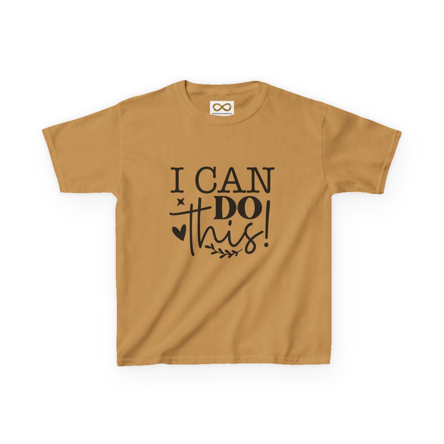 Kids Tee — "I Can Do This" Motivational Graphic Shirt