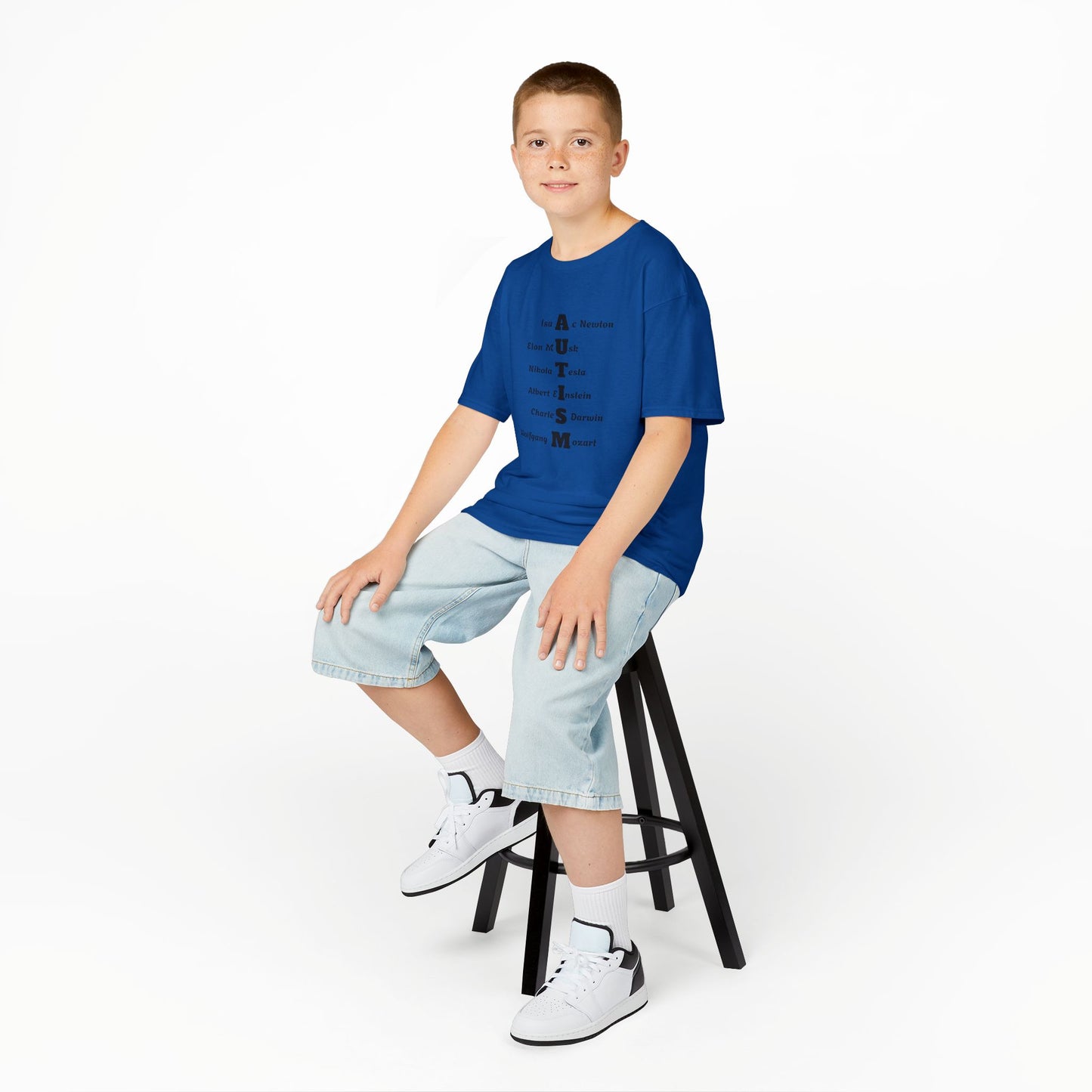 Kids Tee - Famous Autistic People