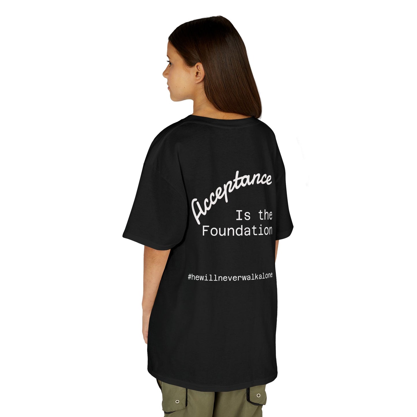 Kids Tee - "Just Let Me Stim Bro" Smiley Checkerboard Sensory Shirt