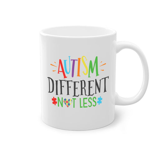 autism different not less Style 5#- autism-Mug / Coffee Cup